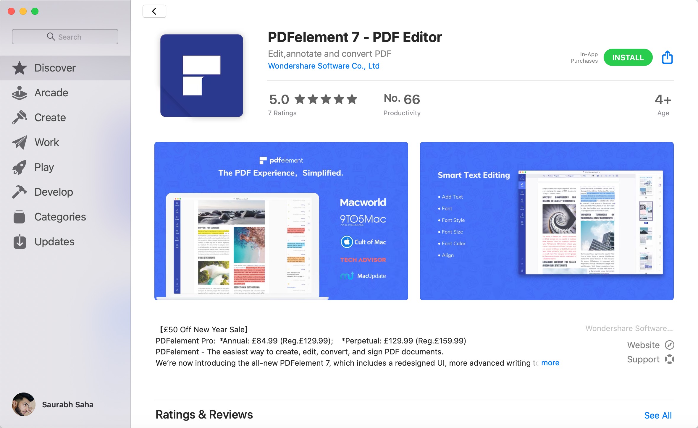 reviews of pdf element for mac