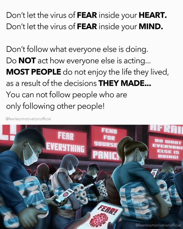 virus of fear