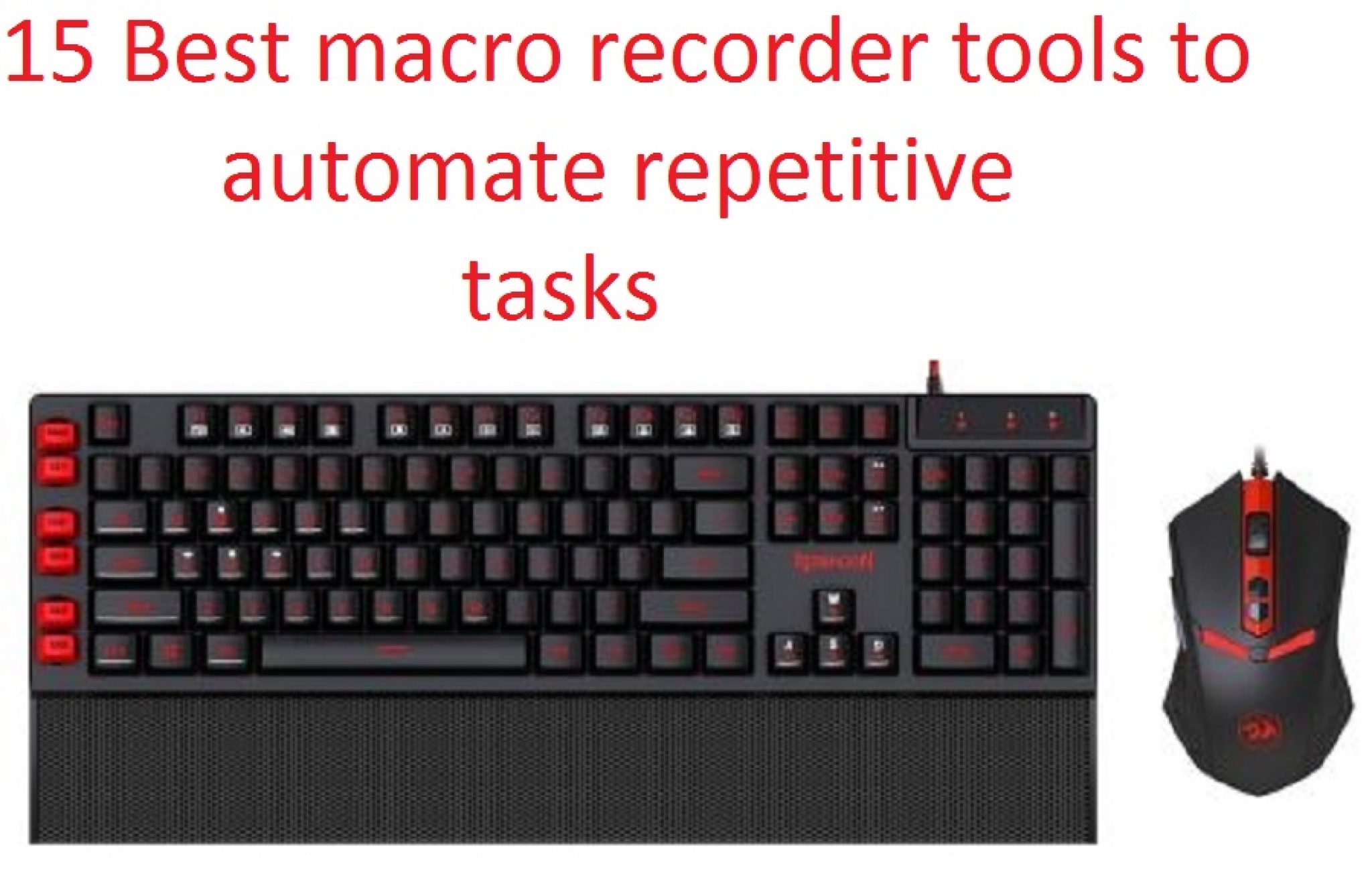 best macro recorder mouse and keyboard
