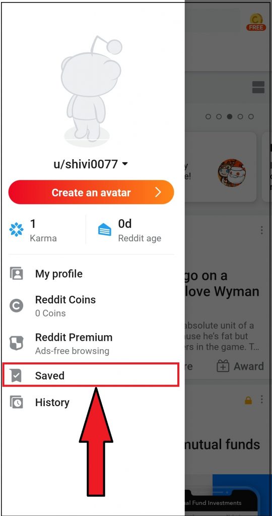 reddit saved posts